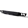 TLAPS 7422437299285 Compatible With 2007-2014 GMC Yukon/XL/Denali Glossy Black Mesh Front Lower Bumper Grill Grille