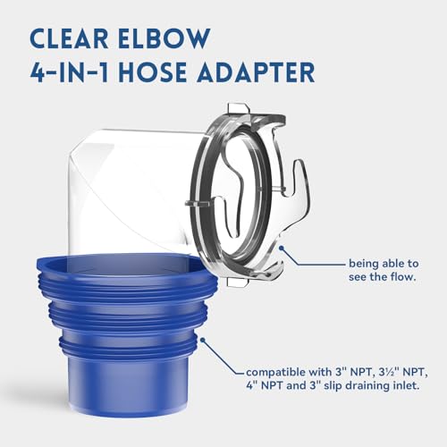 DUMPMAN RV Sewer Hose Kit, 2 * 10 Ft Sewage Hose photo 11