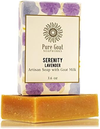 Pure Goat Soapworks Serenity Lavender Goat Milk Soap