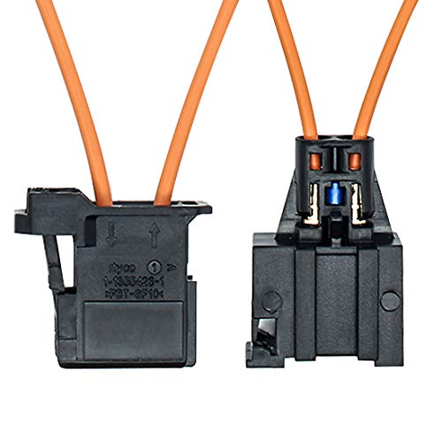 YIOVVOM Fiber Most Optic Loop Connector Diagnostic Device Tool Bypass Female And Male Adapter For Benz Audi Mercedes BMW VW Porsche Mercedes Benz, Audi, VW, Porsche Pack of 2