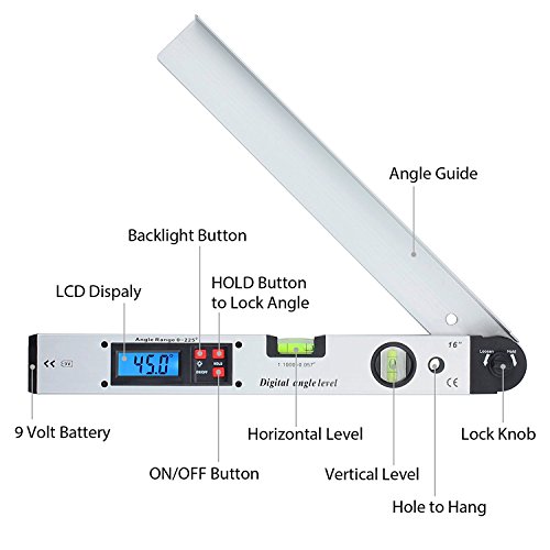 2 Neoteck+0+225%25C2%25B0Backlit+Inclinometer+Protractor+Applications