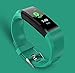 Fitness Tracker, Smart Watch, Fitness Watch,Heater Rate Monitor, Waterproof Smart Fitness Band with Step Counter, Calorie Counter, Pedometer Watch for Kids Women and Men (Green)