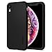 Spigen Thin Fit 360 Designed for Apple iPhone XR Case (2018) Tempered Glass Screen Protector Included - Black
