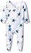 aden + anais Baby Long Sleeve Kimono One-Piece, Ultramarine Star, 3-6 Months