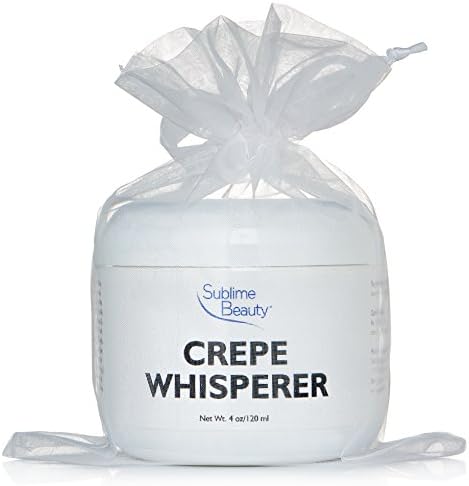NEW! Crepe Whisperer, Replenishing Cream to Treat and Smooth Crepey Skin, with Organic Shea Butter, Fruit Extracts, Hyaluronic Acid and More. 4.oz from Sublime Beauty. (1 JAR)