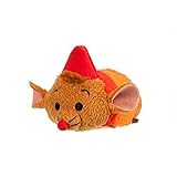 Disney Jaq ''Tsum Tsum'' Plush - Cinderella - Mini - 3 1/2''