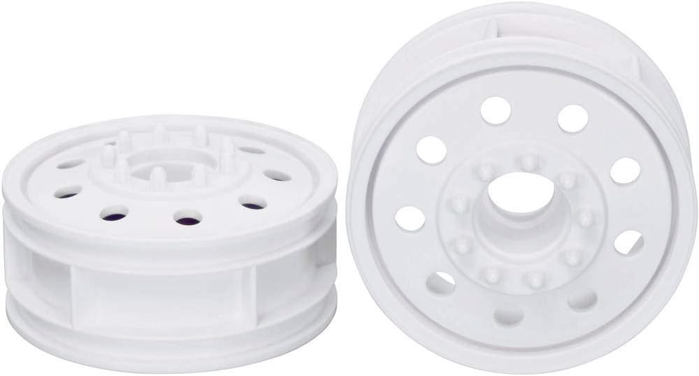 Tamiya 56541 1:14 US Truckfelgen – 2 Stück, Weiß, Für Modellfahrzeuge