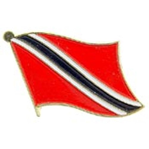 Trinidad Flag Pin 1"