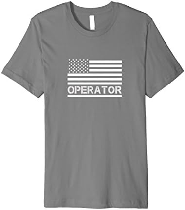 Mens Veteran - Operator - Tactical Shirt Large Slate