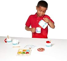 melissa and doug wooden tea set