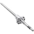 12mm Ball Screw SFU1204 RM1204 with Nut (End Processing),Length 9.84 inch / 250mm,Precision Part for CNC Machine