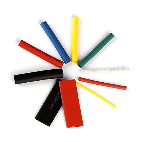 SolderFun 560 Pcs Assorted Heat Shrink Tube 2:1 Electrical Wire Cable Wrap Assortment Electric Insulation Tube Kit with Box