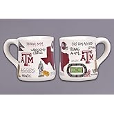 Magnolia Lane Coffee Mug, 16 Oz, 4.13-inch Height, Drinking Beverage (Texas A&M Aggies Icon)
