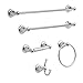Delta 77824 Leland 24-Inch Towel Bar, Polished Chrome