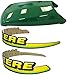 Kumar Bros USA New Upper Hood with LH & RH Decal Set Compatible with JohnDeere LT133 LT155 LT166 LTR155 LTR166