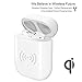 BLANDSTRS for Aripods Replacement Charger Case Fast Wireless Charging Case Protector Compatible with Aripods Wireless Earbuds,450 mAh Built in Battery (No Earbuds,No Bluetooth Sync Paring Button)