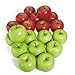 12pcs Decorative Large Artificial Green Apple Plastic Fruits Home Party Decor