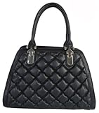 Diophy PU Leather Large Quilted Tote Womens Purse Handbag Accented with Removable Strap XX-2373 XX-2374 XX-2377