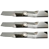 (3) Mower Blades for John Deere EZ Trak Z425 Z435 Z445 Replaces M143520
