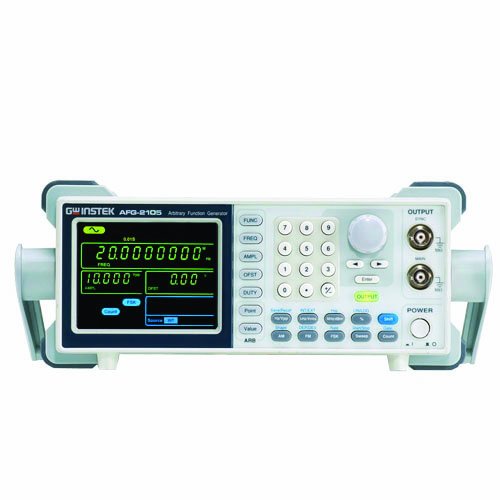 GW Instek AFG-2105 Arbitrary DDS Function Generator with Counter, Sweep, AM, FM and FSK Modulation, 0.1Hz to 5MHz Frequency Range