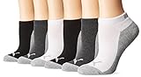 Puma Women's Low Cut Athletic 6-Pack Socks, White Traditional, 9-11
