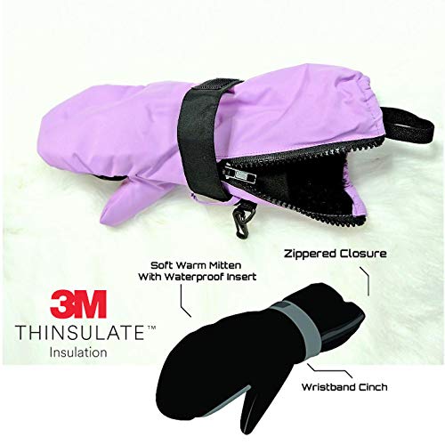 Highcamp Kids Waterproof Snow Mittens - KSM8LC