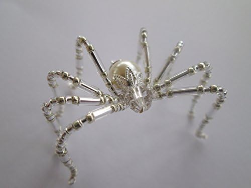 Beaded Baby Christmas Spider Ornament Sun Catcher