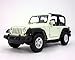 4.25 Inch Jeep Wrangler Rubicon Diecast Model Replica Car White