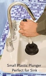 Shop for Everyone Heavy Duty Sink Plunger Unblocker 9 inch Handle 4 inch Cup view 5