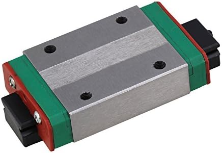 CNBTR MGN12H Mini Bearing Steel Extension Linear Sliding Guideway Rail Block Silver for Precise Measurement Equipment