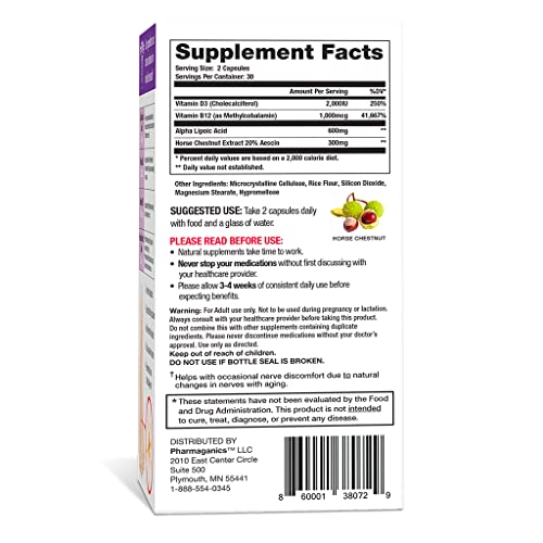 Dr. Stephanie's Nerve Miracle Maximum Strength Supplement Nerve