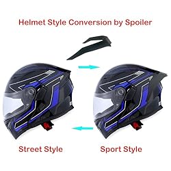 1Storm Motorcycle Modular Full Face Helmet Flip up