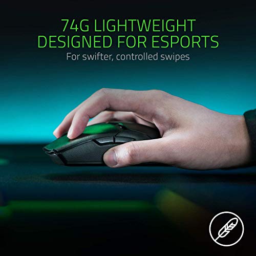 Razer Viper Ultimate Hyperspeed Lightest Wireless Gaming Mouse & RGB Charging Dock(Renewed)