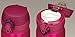 Thermos Stainless Steel Commuter Bottle, Vacuum insulation technology locks,0.5-L,Strawberry red,[one-touch open type] ,JNL-502 SBR
