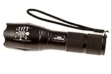 Kuda Outdoors- Tactical Flashlight , Ultra Bright LED Handheld Flashlight - Portable Outdoor Water Resistant with Adjustable Focus and 5 Light Modes for Camping, Hiking and Daily Life