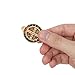 Intercession Saint Benedict Color Medal (Golden - Large - 1-1/4 inches)
