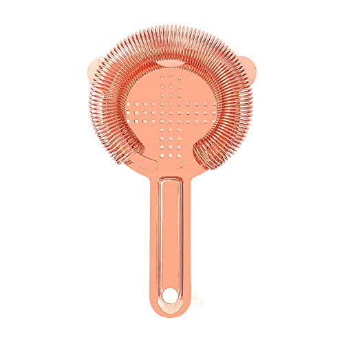 Qwork Edelstahl Cocktail Sieb 304 Edelstahl Barsieb für Barkeeper – Bild 5