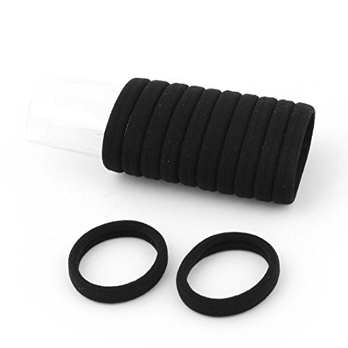 100 品質 B072tsywbt Dealmux女ポニーテールホルダー髪型diy髪の三つ編みヘアバンドバンドエラスティック個入りブラック ヘッドバンド 4 H Org