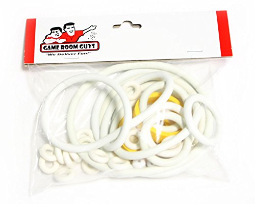 Game Plan Sharpshooter Pinball White Rubber Ring Kit