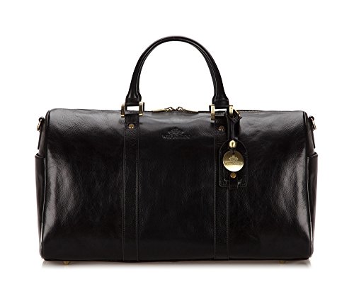 Stylische Reisetasche aus echtem Leder