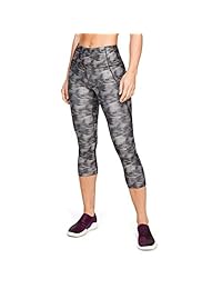 Under Armour HeatGear Armour Capri estampado para mujer