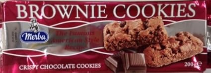 Merba Brownie Cookies 200g Amazon In Grocery Gourmet Foods