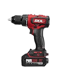 SKIL PWRCore 20 - Taladro sin escobillas de 20 V 1 2 pulgada, incluye batería de litio de 2 Ah y cargador PWRJump DL529302