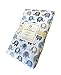 Vera Elephant Cotton Fleece Baby Blanket (Blue Grey)
