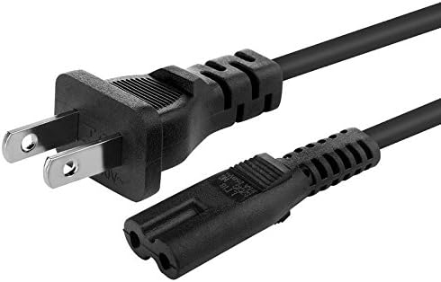 US 2-Prong Port AC Power Cord/Cable for Sony Playstation 4 PS4 PS2 PS3/PS3 Slim