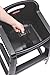 Rubbermaid Commercial Products Sturdy High Chair, 33lb Capacity, Black, Pre-Assmbled Without Wheels, Stackable, Fits Under Table for Child/Baby/Toddler Seating