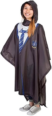 Wizarding World of Harry Potter Theme Park Costume House Rain Jacket Poncho Ravenclaw