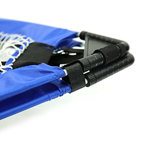 Summates Pop Up Soccer Goal,Two Goals in One Carry Bag (Blue, 72 x 40 x 40inches) - Thumbnail 2