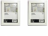 IKEA FISKBO Frame 5x7 (Set of 2 Frames) (White)