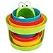 Rainbow Stacker Roll & Swirl Ball Ramp Toddler Toy By Zig Zag Kid - Includes 5 Layers PLUS 3 Large Rolling Balls